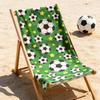 1PC Football Print Beach Towel, Soft Absorbent Fabric Ideal for Beach Pool Sports Travel Football Match Viewing Party Daily Use