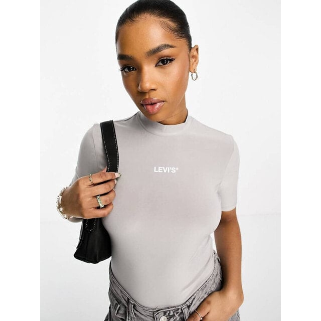 

Levi s Sia skin t-shirt in grey with logo