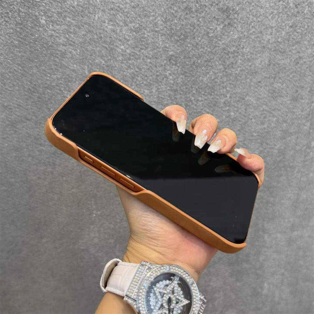 Suede Magnetic Hard Shell Case for iPhone 17 Pro Max