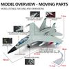 Die-Cast Fighter Jet Toy for boys, Pull-Back Alloy Aircraft Model with Light  Sound, for Birthday and Christmas party gifts