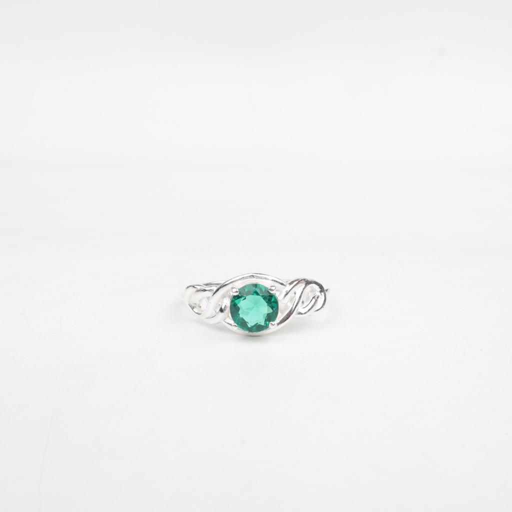 Chrome Diopside Gemstone 925Sterling Silver Jewelry Statement Ring Gift For Her CZR-6-11