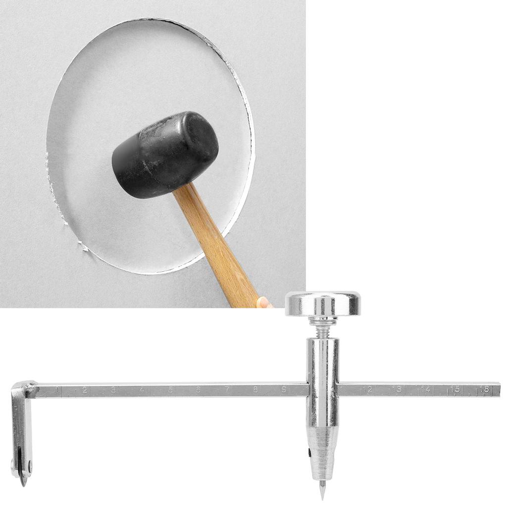 Dry Wall Circle Hole Cutter Steel Shaft Plasterboard Saw Adjustable Pivot Point  Tools Circle Hole Cutter  Tools