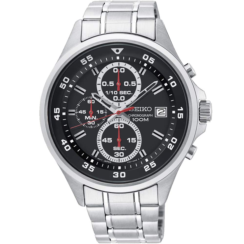 

Часы Seiko SEIKO мужские SKS627P1 кварцевые черные серебристые