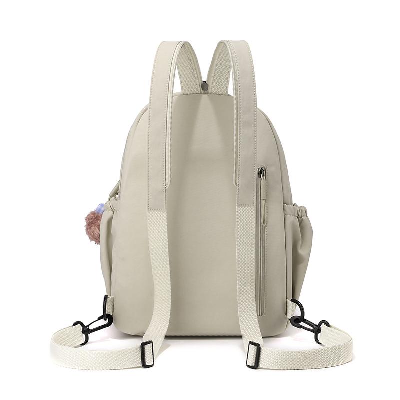 Large Capacity Outdoor Backpack Lightweight Solid Color Backpack