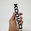 ZDVK6 KODIAQ For Skoda Sticker 1pcs KODIAQ Emblem Sticker Black Rear Trunk Badge For Skoda KODIAQ 4X4 Car Styling Skoda Sticker ABS