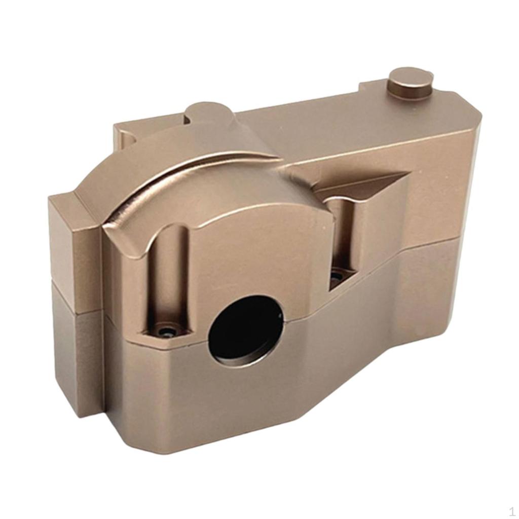 Metal Gearbox Cover Differential Housing DIY Modified Sturdy Replacement Upgraded Part for