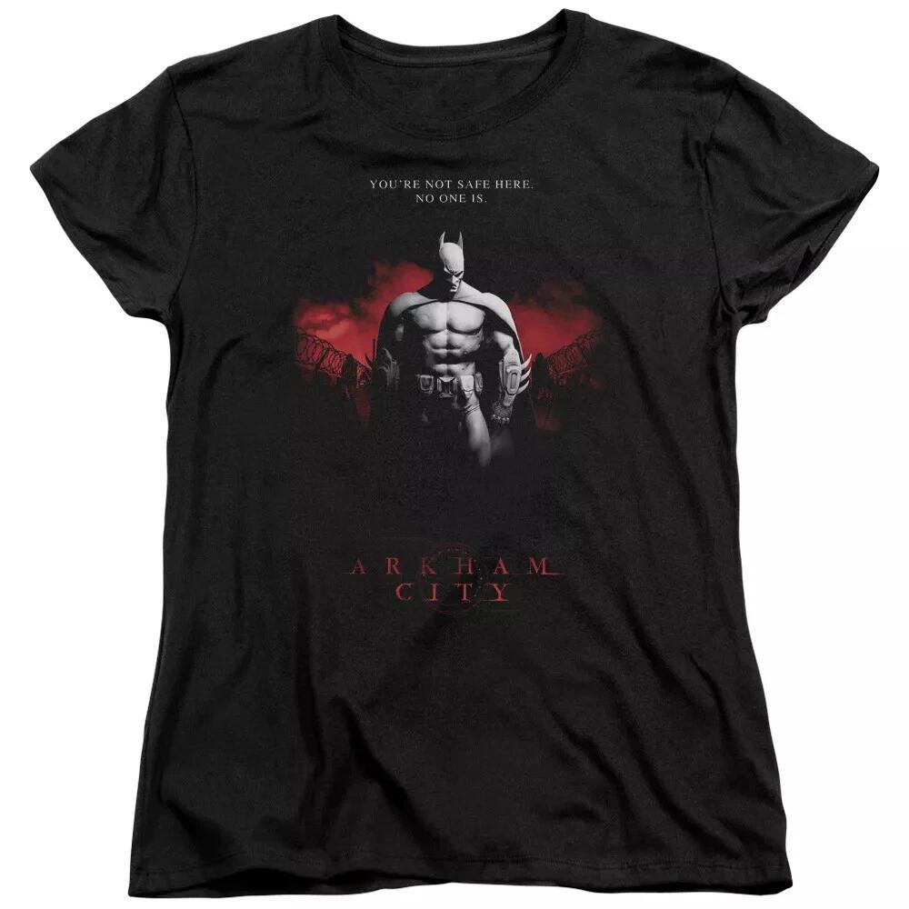 Batman Arkham City  Standing Strong  Women s T-Shirt 2XL