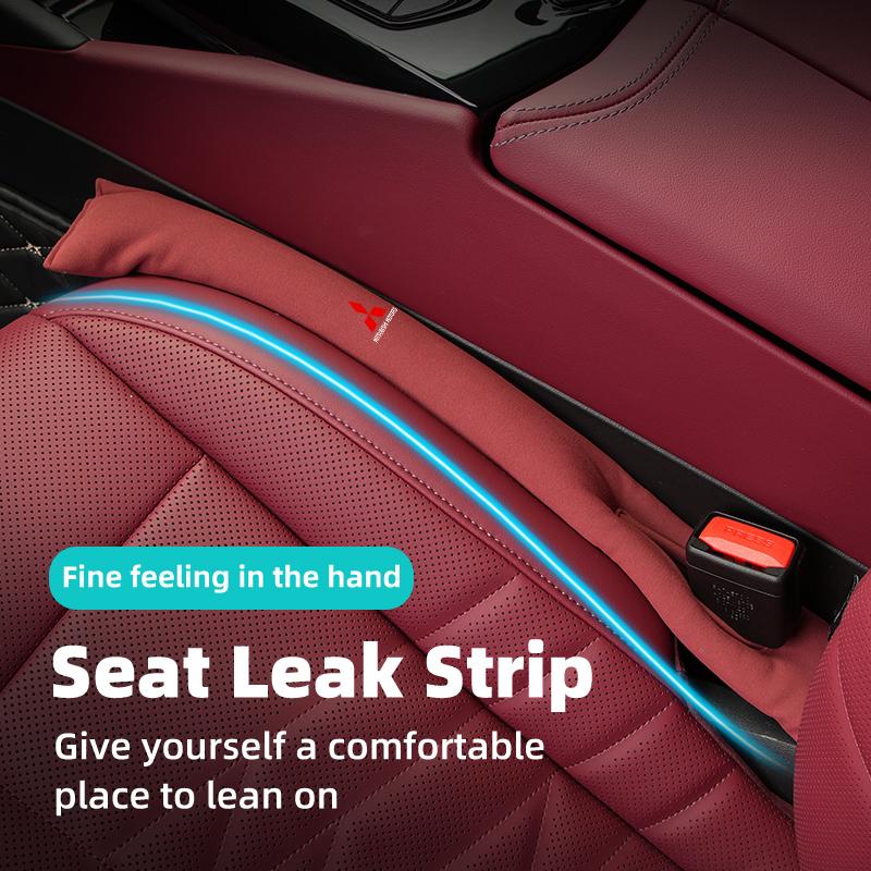 xkhr10 For Mitsubishi 1/2PCS Car Seat Gap Filler Seat Gap Leak Proof Filling Plug Strip Accessories Lancer ASX Pajero Mirage Attrage