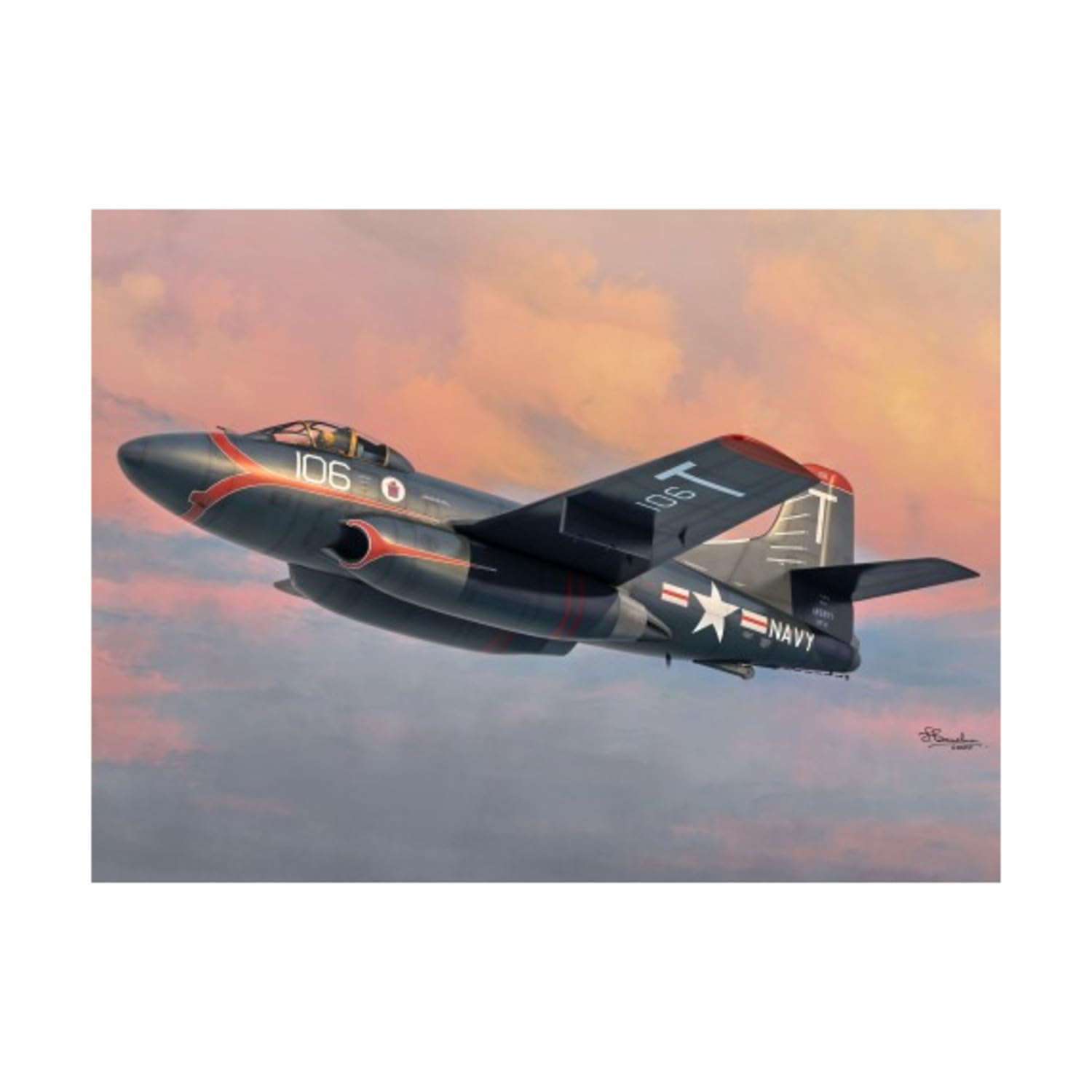 

Sword 1/72 scale US Navy F3D-2 Skyknight VF-11/VMF(N)513 plastic model kit (SWD72094S)