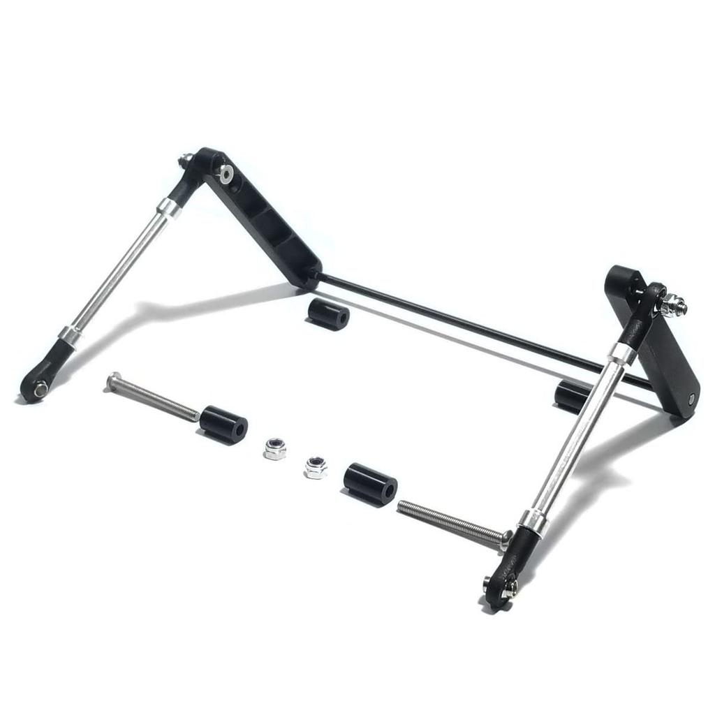 Kingfly Aluminum Stabilizer Rod for Tamiya Bullhead/Super Clod Buster 4x4x4...