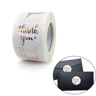 Geschenkverpackung Hochzeitsdeko Holografische Dankeschön-Papieraufkleber Verschlussaufkleber Klebeetikett