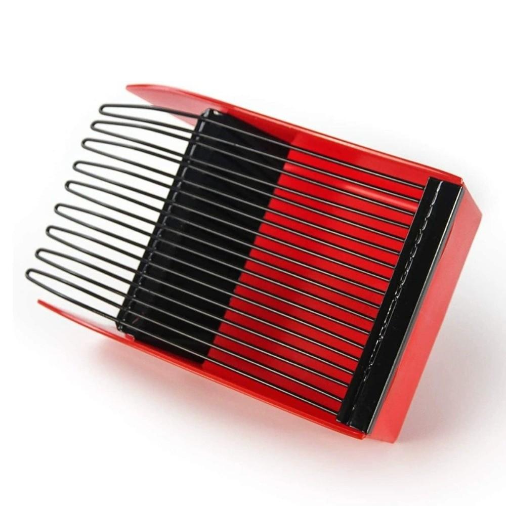Efficient Plastic Handle Berry Picker Red Improved Design Blueberry Rake Scoop Comb Blueberry Picker Tool Blueberries Harvesting