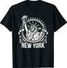 New York City - Statue of Liberty Throwback Design T-Shirt