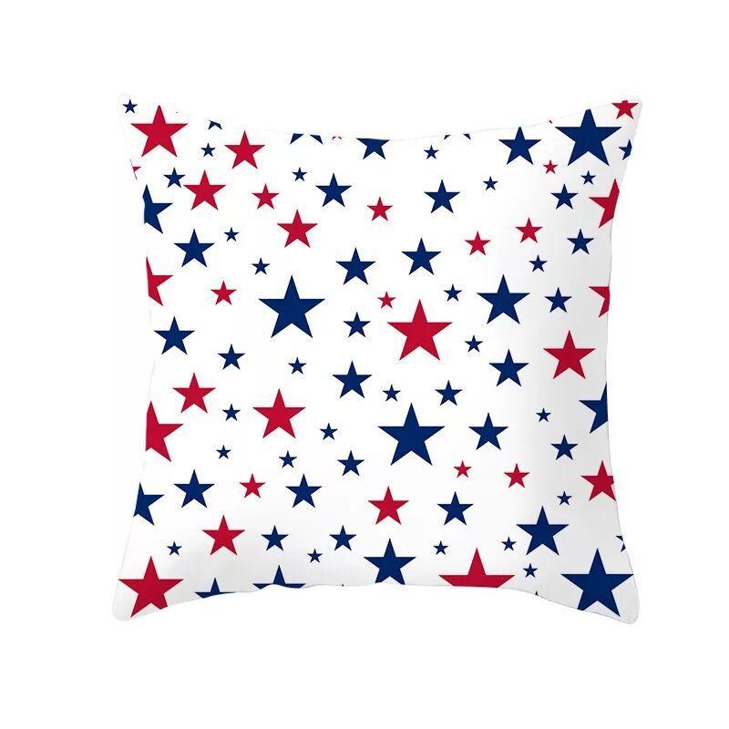 American Flag Independence Day Pillow Case Holiday Gift Home Decor Pillow Case