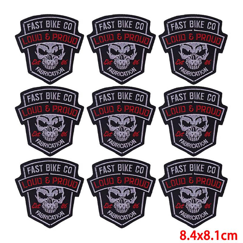 10 Pcs/lot Wholesale Embroidery Patch Iron On Patches For Clothing Patches On Clothes Jackets Decor Applique Sew Supplies
