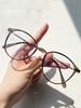 1pc Men And Women Round Anti Blue Glasses Computer Frame Optical Lenses New Arrival  Office Gifts