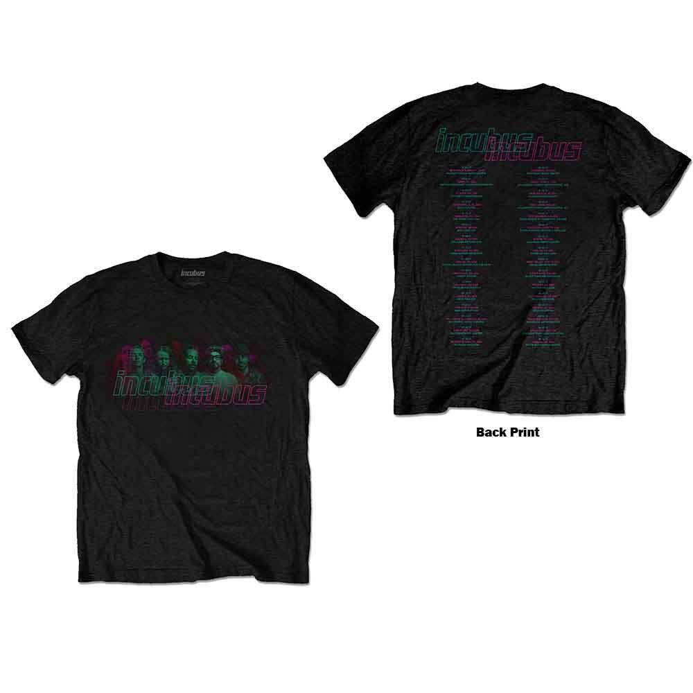 Incubus 17 Tour T-Shirt Black New Unisex T-Shirt M