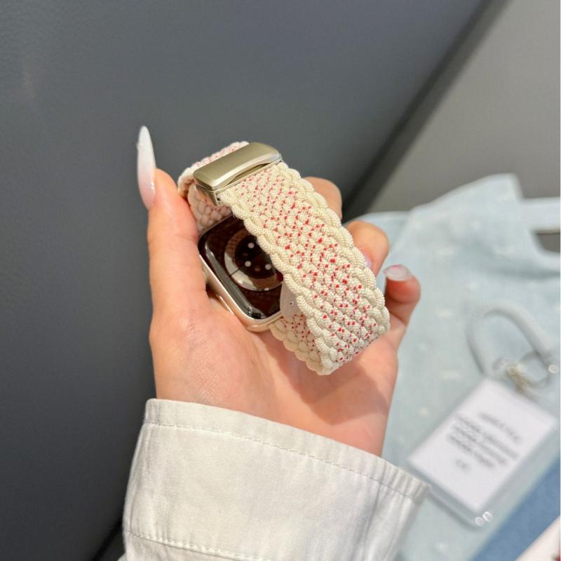 Dachshund Dog Magnetic Starp for Apple Watch 38 40mm 41 42 44 45 46mm 49mm Elastic Weav Watch Band for IWatch S10 9 8 7 6 5 4 SE