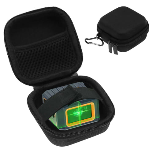 LAZIRO CIGMAN Ultra-Lightweight Laser Level Case, Shockproof, Dirt-Resistant, Dustproof, and Waterproof, Also Stores Cables and Accessories, Protectiv