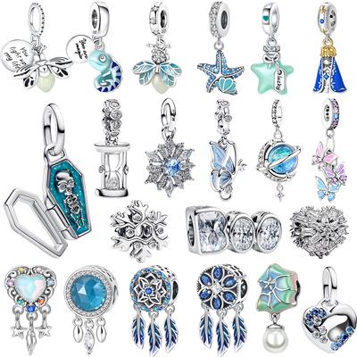 Original Kupfer Charms Glühwürmchen Schmetterling Seestern Traumfänger Perlen Für Halskette DIY Armband Geschenk Schmuck