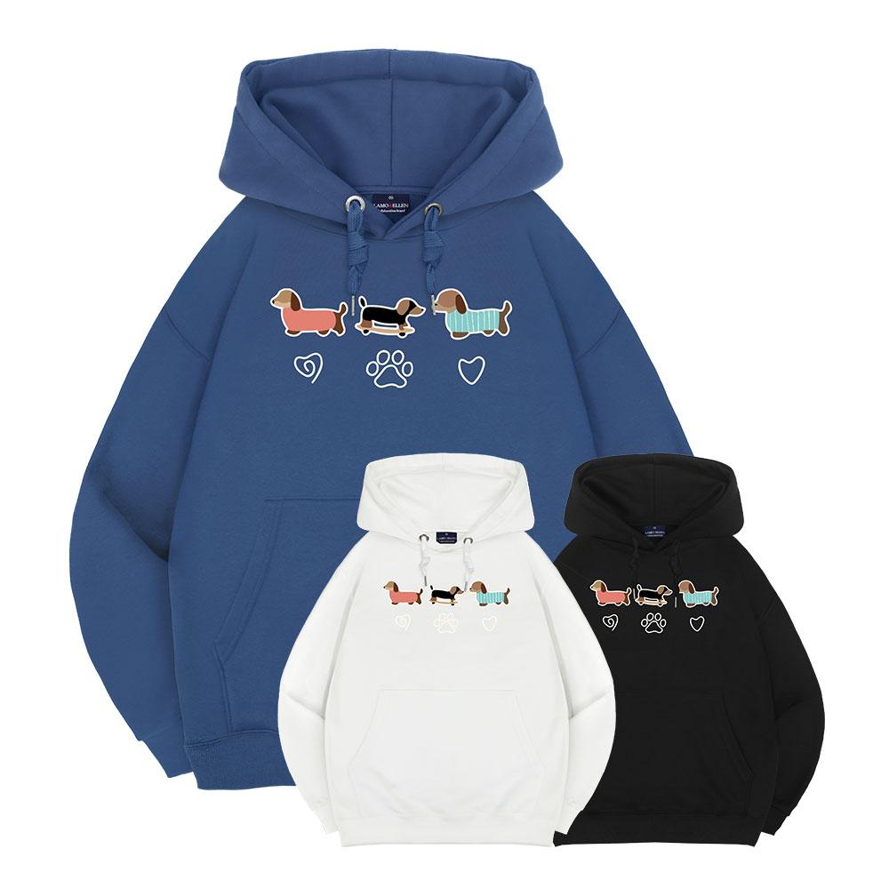 Three Hunts Oversized Hoodie