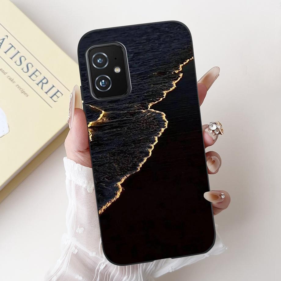 Per Custodia ASUS ZENFONE 8 ZS590KS Astronauta Drago Animali Cartoni Animati Stile Cool Silicone Morbido Copertura Nera per Telefono Per ASUS ZS590KS Borsa
