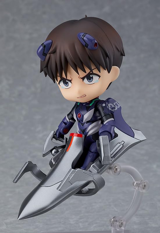 Nendoroid Evangelion Nová kinoverze Shinji Ikari Plug Suit Plastová malovaná pohyblivá figurka, prodejní verze. Bez měřítka