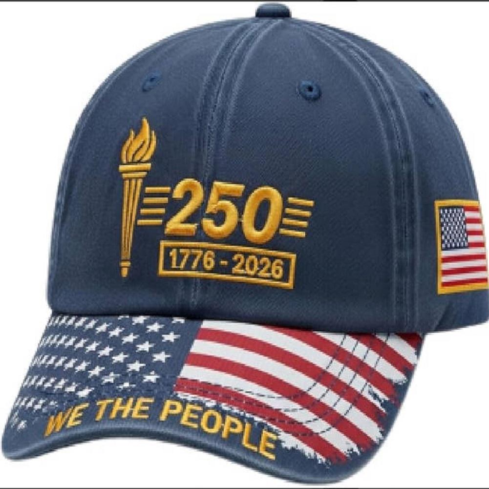 U.S. 250th Anniversary Baseball Caps Retro Washed Cap FREEDOM 250 Marine Corps 250th Anniversary Cap Casual Outdoor Sun Hats