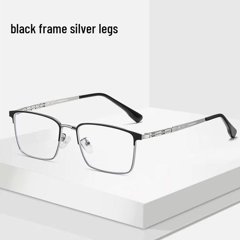 

2024 Men s Ultralight Classic Retro Anti-Blue Light Reading Glasses Age 50 - 150 Degree