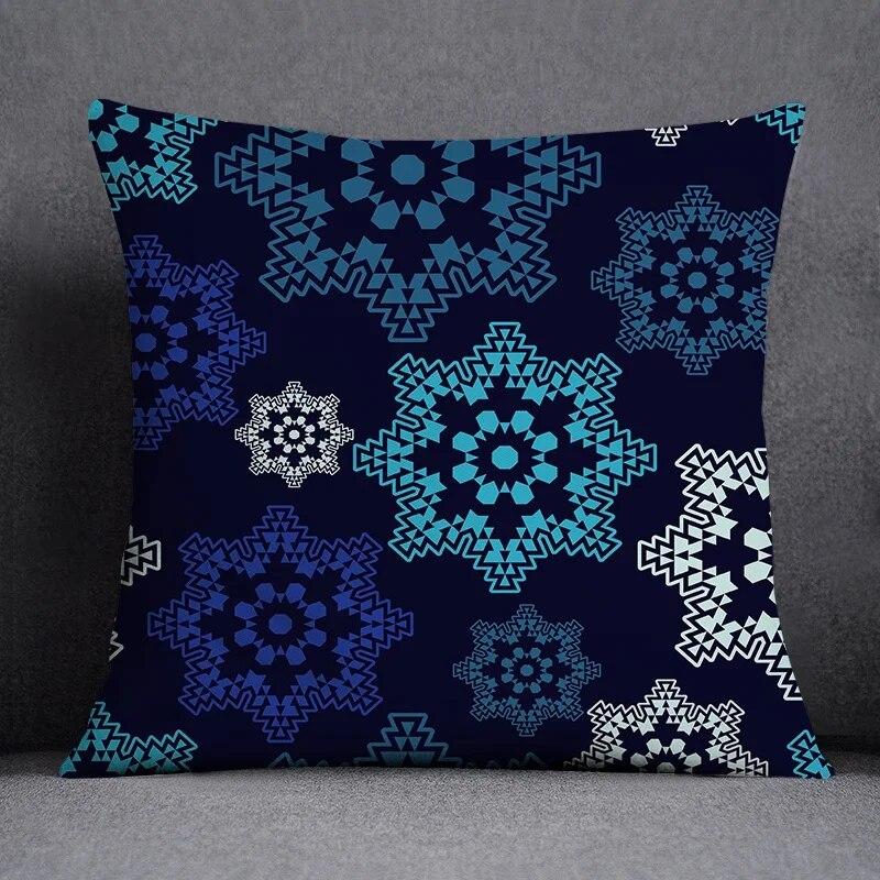 Geometric Simple Pattern Collection Home Decor Pillowcase Square   Office