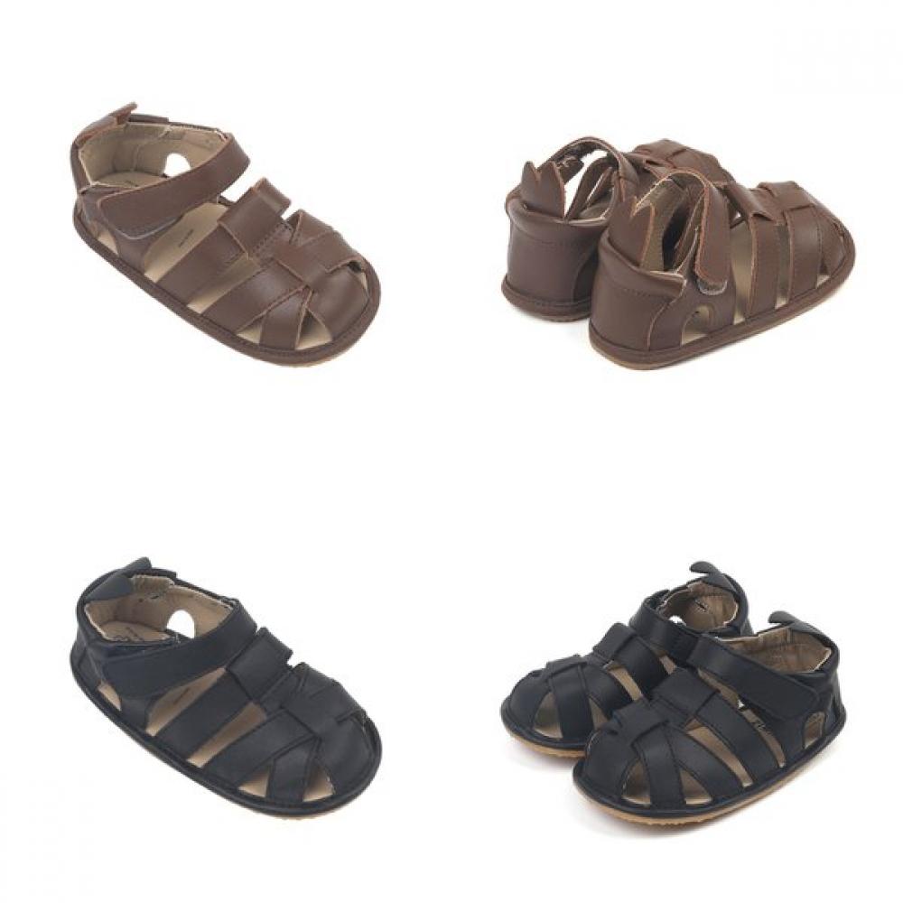Miniwiz Kids First Shoes Walkers Sand Baby Sandals Mzkcf2tssa11 Braun/130mm