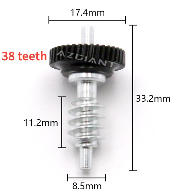 38T For Volkswagen VW Lavida Tiguan T-cross T-Roc Touareg Talagon Viloran Atlas Teramont Vento Fold Rearview Mirror motor Gear gear assembly