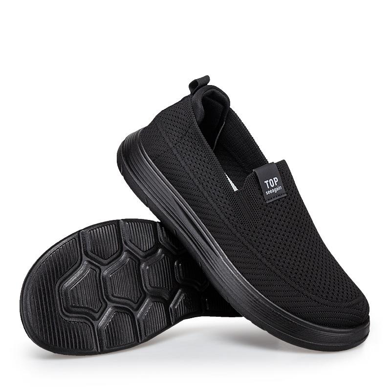 Cloth shoes men's net shoes summer mesh breathable and lightweight medium sports and leisure shoes