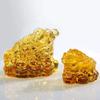 Crafts Office Decoration Golden Toad Ornament Crystal Golden Toad Feng Shui Toad Tabletop Ornaments
