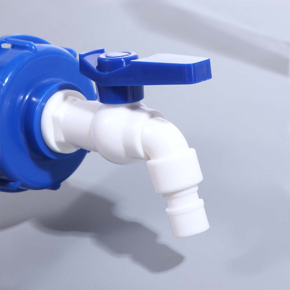 S60x6 Gwint Zgrubny Adapter Kranu Zaworu do Zbiornika IBC Wytrzymały Szybkozłączka Adapter Złącza Wodnego 1/2'' 3/4''