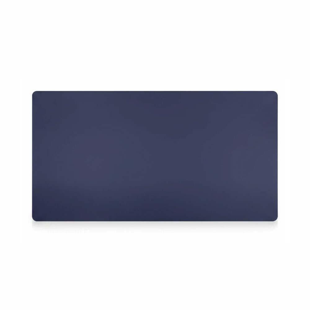 Leather Writing Pad Waterproof Keyboard Mat Desk Mat Table Protector  Students темно-синий