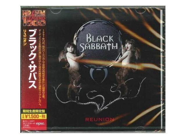 

[CD] Reunion Лімітоване видання Black Sabbath SICP6139 HR/HM LEGEND 1000 Живий НОВИЙ