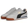 Puma Roma Basic Plus Mármore Preto Goma Tênis Unissex Cinza 369571-44