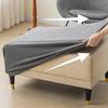 Thickened Velvet Ottoman Stool Covers Washable Square Living Room Sofa Footrest Protector Elastic All-inclusive Furniture Covers
