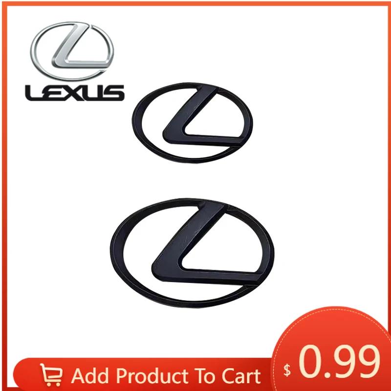 Innenaufkleber für Lexus ES350 Autozubehör Spreadability 4 Stück 3D ABS Auto Logo Heckklappe Kotflügel Tür Emblem Abzeichen Auto Stick