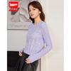 IEF Elegant Sequin Knit Top