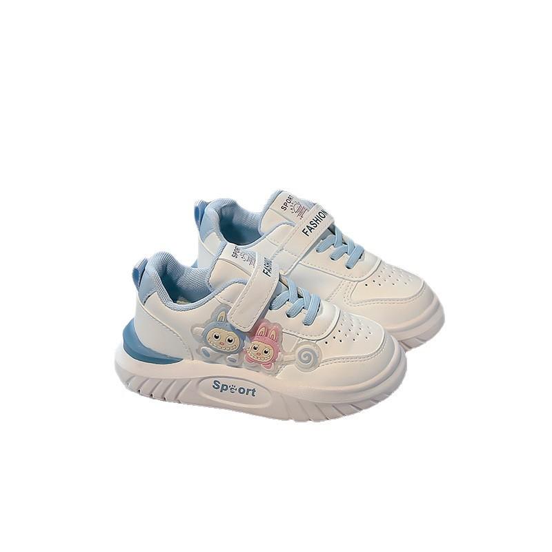 Girls shoes 2025 new autumn casual children's princess sports shoes soft sole girls versatile board shoes white shoes