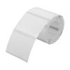 230Pcs Transparent Blank Label Sticker Square/Round Name Tag Sticker  for Thermal Printers