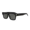Yves Saint Laurent SL 732F VADIM-002 Square Wellington Sunglasses (P003645485)