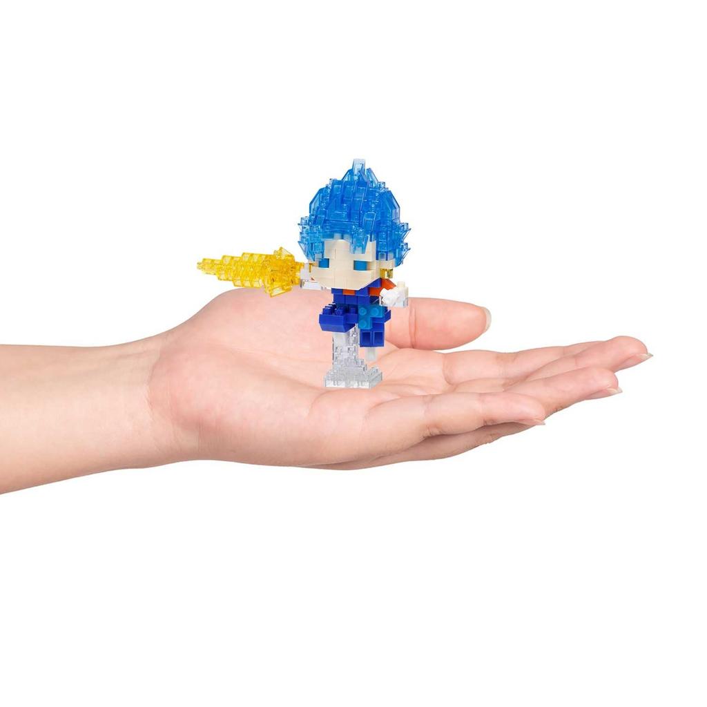 Kawada Nanoblock Dragon Ball Super Vegito Super Saiyan God Super Saiyan X X 18 Ages 12 and Interior NBDB_018, 1.3 10.5 Cm, Up, Decoration, Hobby,