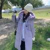 Fashionable and Comfortable Women's Plus Size Cotton Parka Jacket with Fur Hood