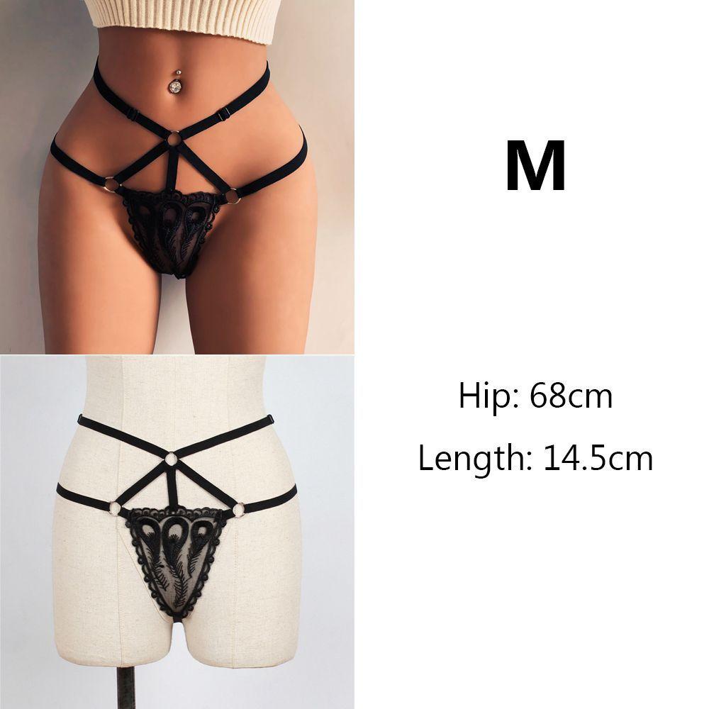 Women Letters Knickers Bikini Briefs Sexy Panties Bandage G-string Thongs