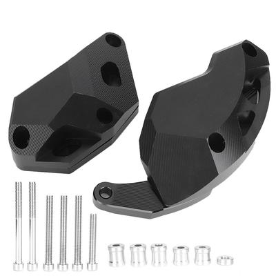 Motorcycle Engine Cover Slider Crash Pad Guard Protector Fit for Kawasaki Ninja ZX‑10R 11‑17 Black