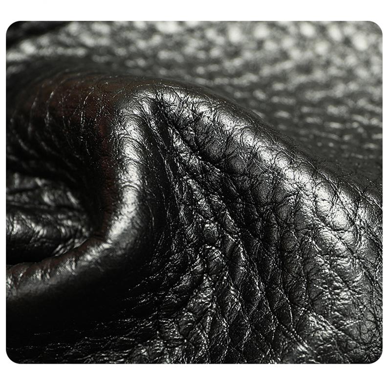New Retro Leather Mini Minimalist Storage Card Bag Mens Top Cowhide Pocket Money ID Cards Credit Card Holder Slim Wallet