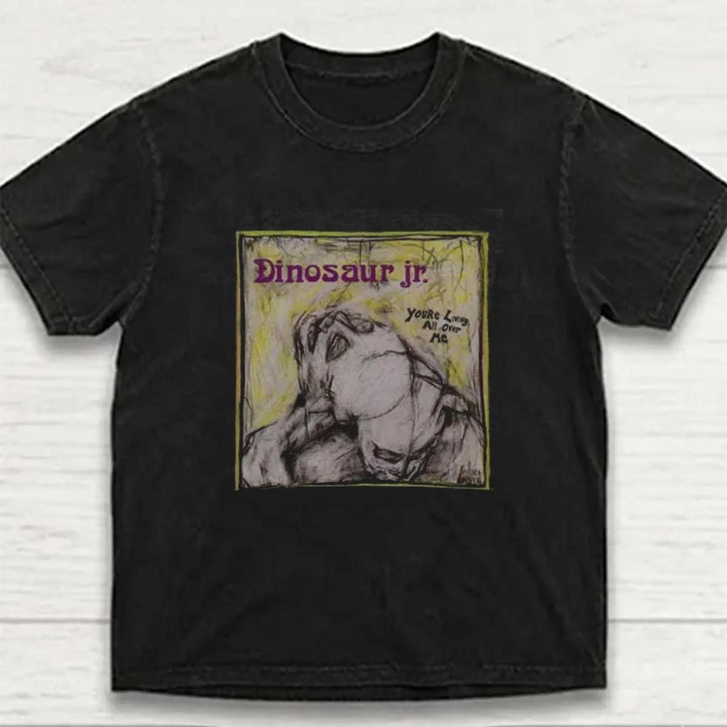 Dinosaur Jr , T Shirt with a Worn Look, Unisex,collection